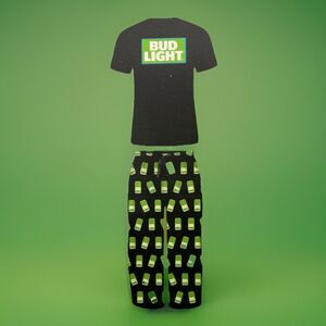 Nwt Crazy Boxer Crazy Lounge Bud Light Lime Beer Lounge Wear Set Mens Medium